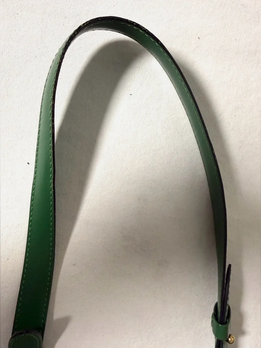 Louis Vuitton Cluny Green Epi Leather Shoulder Bag Vintage with Dust Bag
